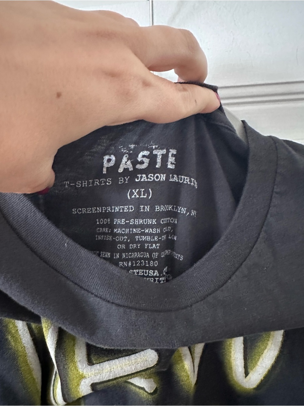 Paste T-Shirts by Jason Laurits — “New York City” Neon Sign Tee, Size XL - Picture 3 of 4